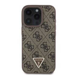 Guess Kalaf Apple Iphone 16 Pro Pu 4g Strass Triangle Metal Logo Kafyav Guhcp16lp4tdpw 2