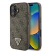 Guess Kalaf Apple Iphone 16 Pu 4g Strass Triangle Metal Logo Kafyav Guhcp16sp4tdpw 1