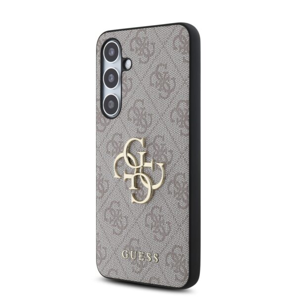 GUESS Калъф за Samsung S24 FE, розов - GUHCS24FE4GMGPI - 4G Metal Logo - Image 3