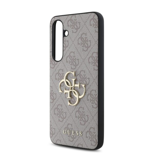 GUESS Калъф за Samsung S24 FE, розов - GUHCS24FE4GMGPI - 4G Metal Logo - Image 4