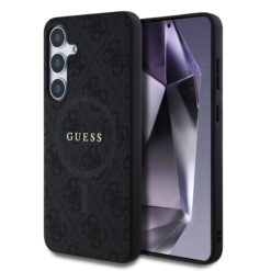 GUESS Калъф за Samsung S25 – PU Leather 4G Colored Ring MagSafe – GUHMS25SG4GFRK