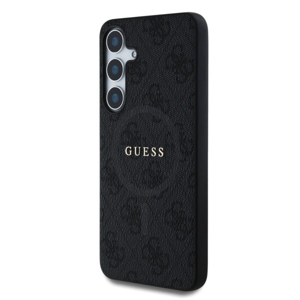 GUESS Калъф за Samsung S25 – PU Leather 4G Colored Ring MagSafe – GUHMS25SG4GFRK