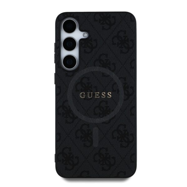 GUESS Калъф за Samsung S25 – PU Leather 4G Colored Ring MagSafe – GUHMS25SG4GFRK