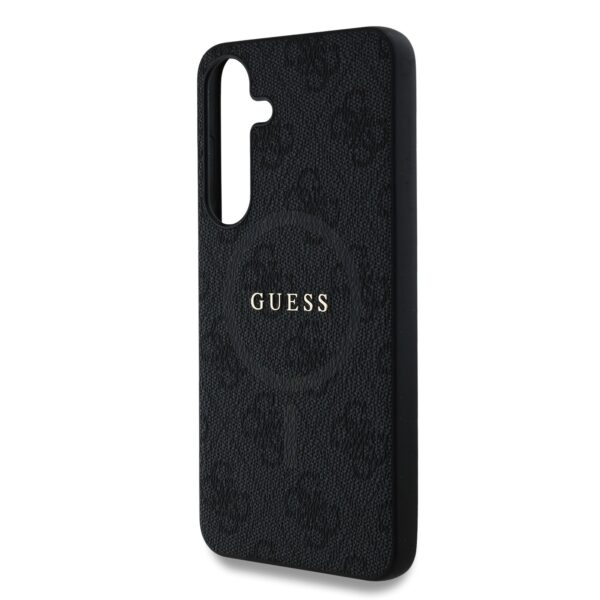 GUESS Калъф за Samsung S25 – PU Leather 4G Colored Ring MagSafe – GUHMS25SG4GFRK