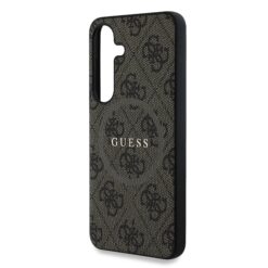 GUESS Калъф Samsung S25, PU Leather 4G Colored Ring MagSafe, кафяв – GUHMS25SG4GFRW