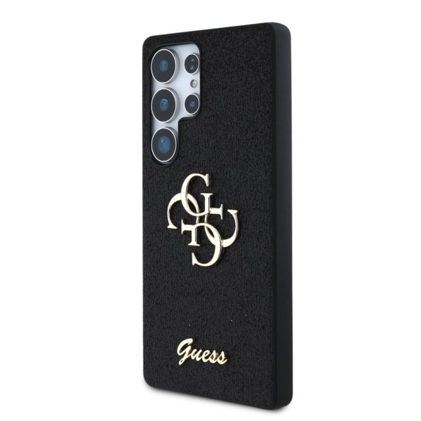 GUESS Калъф за Samsung S25 Ultra – Fixed Glitter 4G Metal Logo