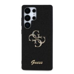 GUESS Калъф за Samsung S25 Ultra – Fixed Glitter 4G Metal Logo