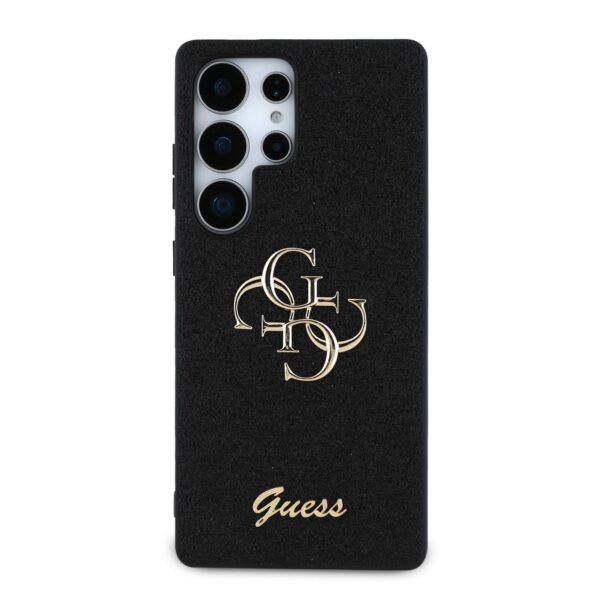 GUESS Калъф за Samsung S25 Ultra – Fixed Glitter 4G Metal Logo