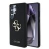 GUESS Калъф Samsung S25 Ultra, PU Grained 4G Metal Logo, черен – GUHCS25LPGT4MBK