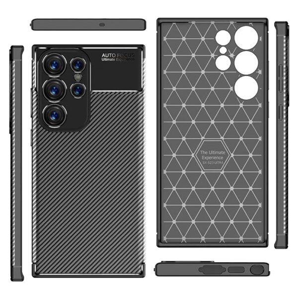 Kalaf Business Carbon Samsung S25 Plus Cheren 2