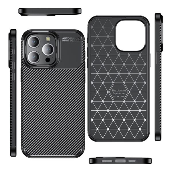 Калъф за Xiaomi RedMi 14C 4G /черен/ Business CARBON - Image 2