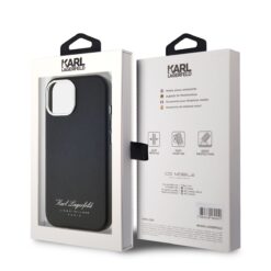 kalaf karl lagerfeld klhcp15spgwcmkhk apple iphone 15 grained pu hotel rsg black 6.jpg