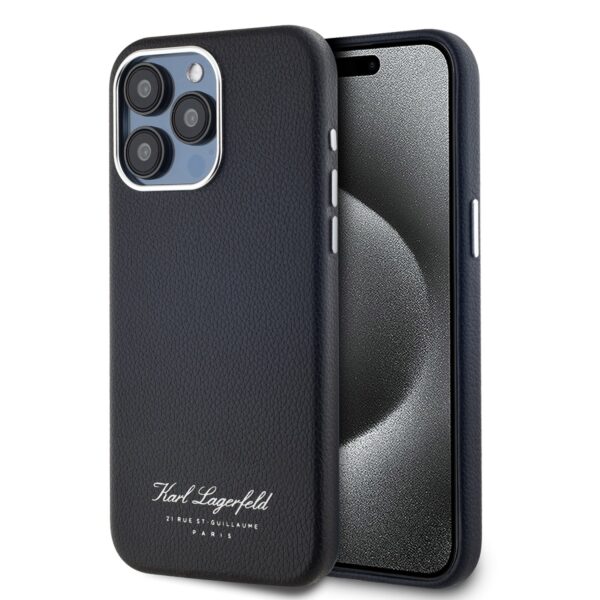 kalaf karl lagerfeld klhcp15xpgwcmkhk apple iphone 15 pro max grained pu hotel rsg black 1.jpg