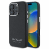 Калъф Karl Lagerfeld Apple iPhone 16 Pro Grained PU Hotel RSG Black
