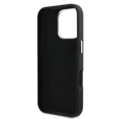 Калъф Karl Lagerfeld Apple iPhone 16 Pro Grained PU Hotel RSG Black