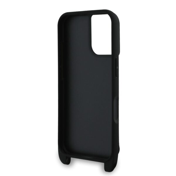 Калъф Karl Lagerfeld за iPhone 16 - KLHCP16SCSAKCPMK - Saffiano Crossbody Strap - Image 6