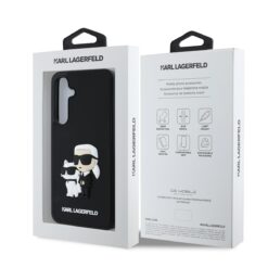 Kalaf Karl Lagerfeld Klhcs24fe3drkcnk Samsung S24 Fe 3d Rubber Karl And Choupette Black 6