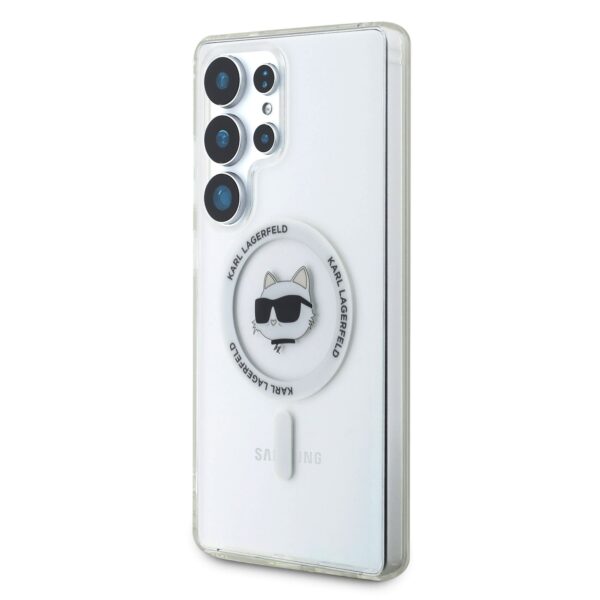 Калъф KLHMS25LHLSCHH Samsung S25 Ultra IML Choupette Head MagSafe Transparent