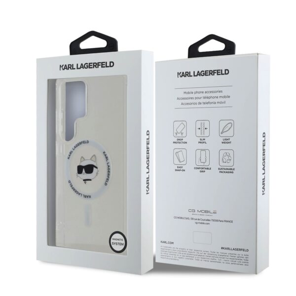 Калъф KLHMS25LHLSCHH Samsung S25 Ultra IML Choupette Head MagSafe Transparent