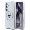 Калъф Karl Lagerfeld KLHMS25MHLSCHH Samsung S25 Plus IML Choupette Head MagSafe Transparent