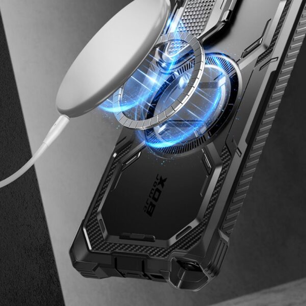 Kalaf Supcase Iblsn Armorbox Magsafe Samsung S24 Ultra Cheren 6