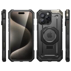 Kalaf Supcase Ub Grip Magsafe Apple Iphone 16 Pro Cheren 3