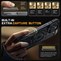 Kalaf Supcase Ub Grip Magsafe Apple Iphone 16 Pro Max Cheren 4