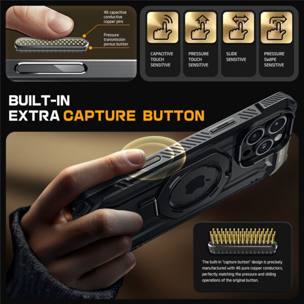 Kalaf Supcase Ub Grip Magsafe Apple Iphone 16 Pro Max Cheren 4