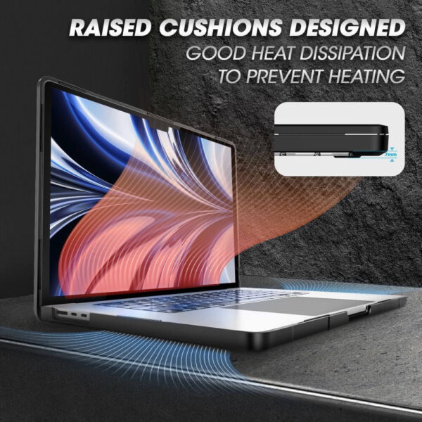 Kalaf Supcase Unicorn Beetle Macbook Air 15 M2 M3 2023 2024 Cheren 8