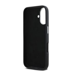 Karl Lagerfeld Калъф за iPhone 16, Hotel RSG, черен – KLHCP16SPGWCMKHK
