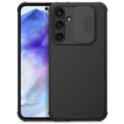 NILLKIN Калъф за Samsung A55 5G, Camshield Pro, черен