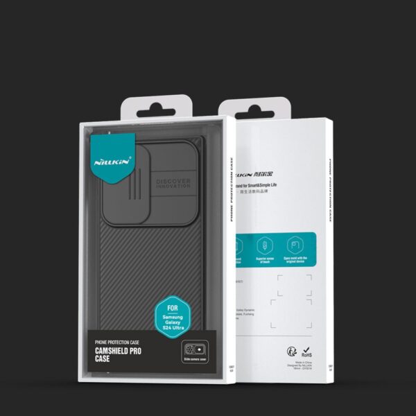 Nillkin Kalaf Samsung S24 Ultra Camshield Pro Cheren 7
