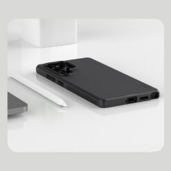 NILLKIN Калъф за Samsung S25 Ultra, Super Frosted Shield Pro, черен
