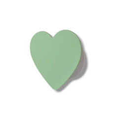 popsocket holder matt heart svetlozelen 1.jpg