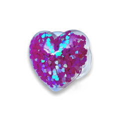 Popsocket за телефон Soft hearts /ярко розов/