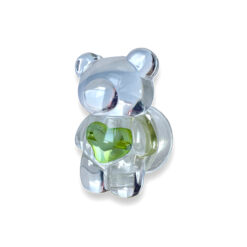 popsocket holder transparent bear svetlozelen 1.jpg