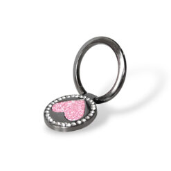 popsocket prasten holder metal ring shine heart cheren s rozovo sartse 1.jpg
