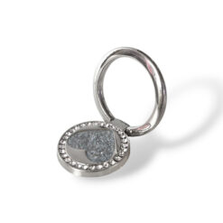 popsocket prasten holder metal ring shine heart srebrist sas srebristo sartse 1.jpg