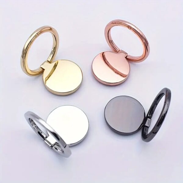 Popsocket за телефон пръстен Metal Ring /сребрист/ - Image 5