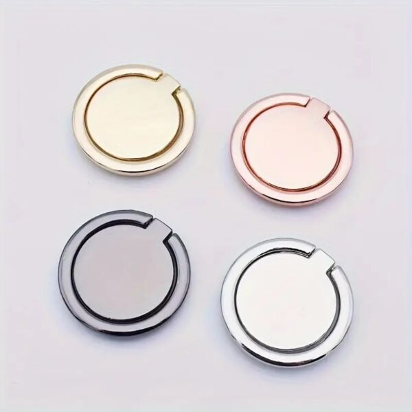 Popsocket за телефон пръстен Metal Ring /сребрист/ - Image 6