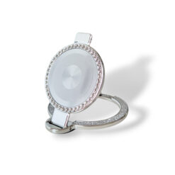popsocket prasten holder ring mirror diamonds srebrist 1.jpg