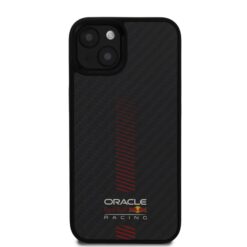 Red Bull Калъф за iPhone 13, Carbon Powerbar MagSafe, черен – RBHMP13M24CFGSMK
