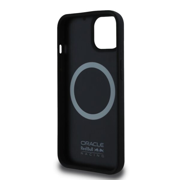 Red Bull Калъф за iPhone 13, Carbon Powerbar MagSafe, черен – RBHMP13M24CFGSMK