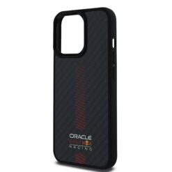 Red Bull Калъф Apple iPhone 13 Pro, Carbon Powerbar MagSafe, черен – RBHMP13L24CFGSMK