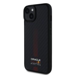 Red Bull Калъф за iPhone 14, Carbon Powerbar MagSafe, черен – RBHMP14S24CFGSMK