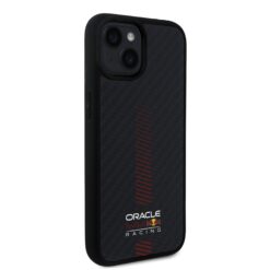 Red Bull Калъф за iPhone 14, Carbon Powerbar MagSafe, черен – RBHMP14S24CFGSMK