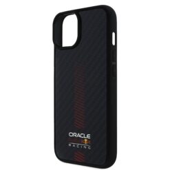 Red Bull Калъф за iPhone 14, Carbon Powerbar MagSafe, черен – RBHMP14S24CFGSMK