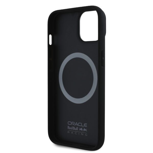 Red Bull Калъф за iPhone 14, Carbon Powerbar MagSafe, черен – RBHMP14S24CFGSMK