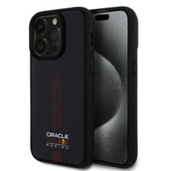 Red Bull Калъф за iPhone 14 Pro, Carbon Powerbar MagSafe