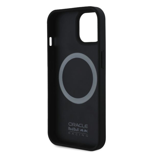 Red Bull Калъф за iPhone 15, Carbon Powerbar MagSafe